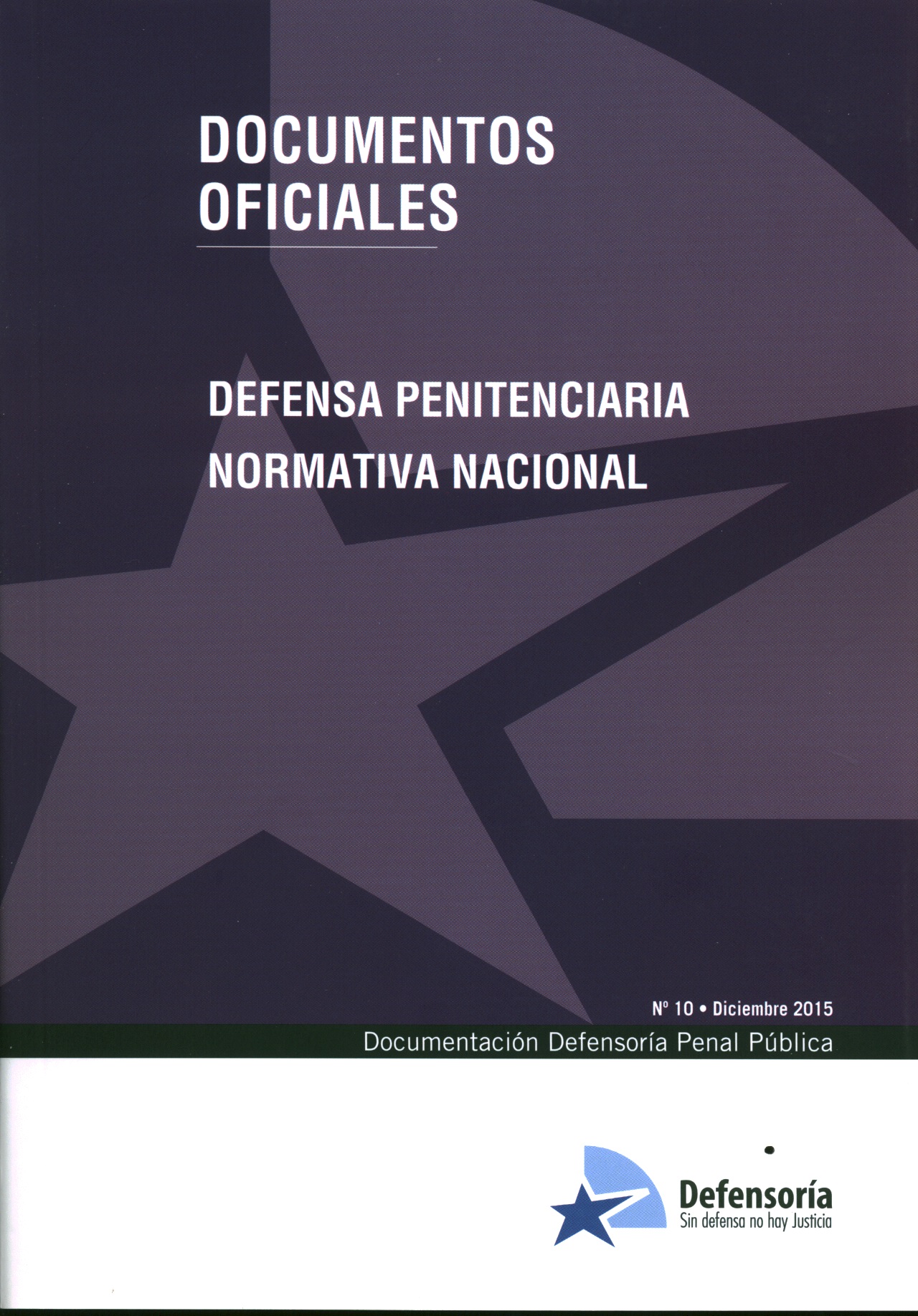 Defensa penitenciaria  Normativa nacional