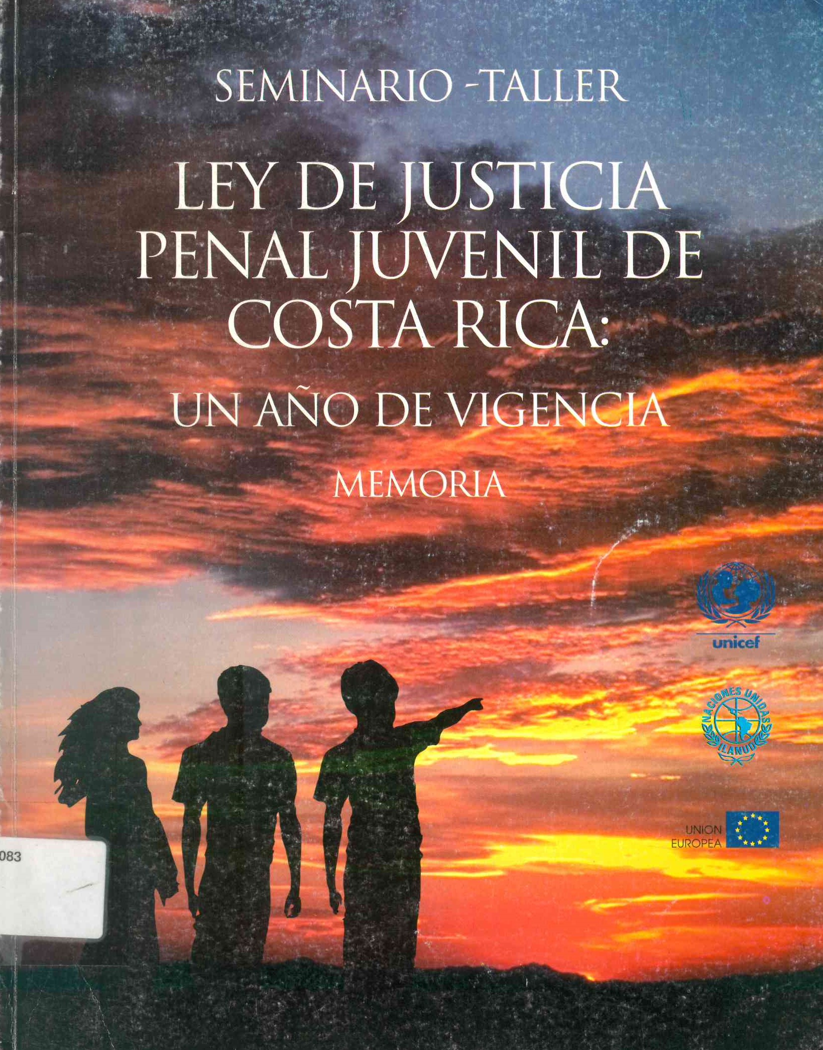 Seminario-taller. Ley de justicia penal juvenil de Costa Rica: Un año de vigencia memoria.