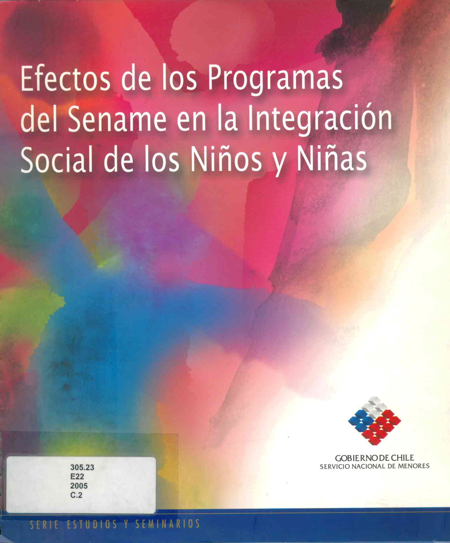 Efectos de los programas del Sename en la integración  social de los niños y niñas