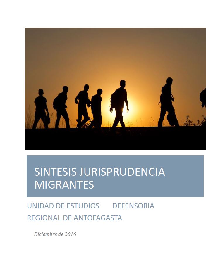 Síntesis jurisprudencia migrantes
