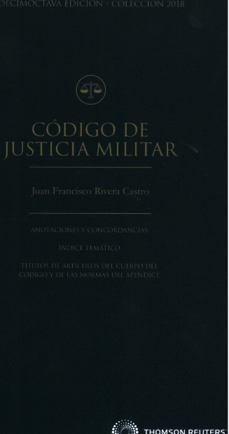 Código de justicia militar.
