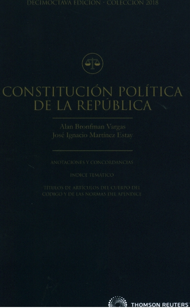 Constitución Política de la República de Chile: Anotaciones, títulos de artículos, concordancias e índice temático