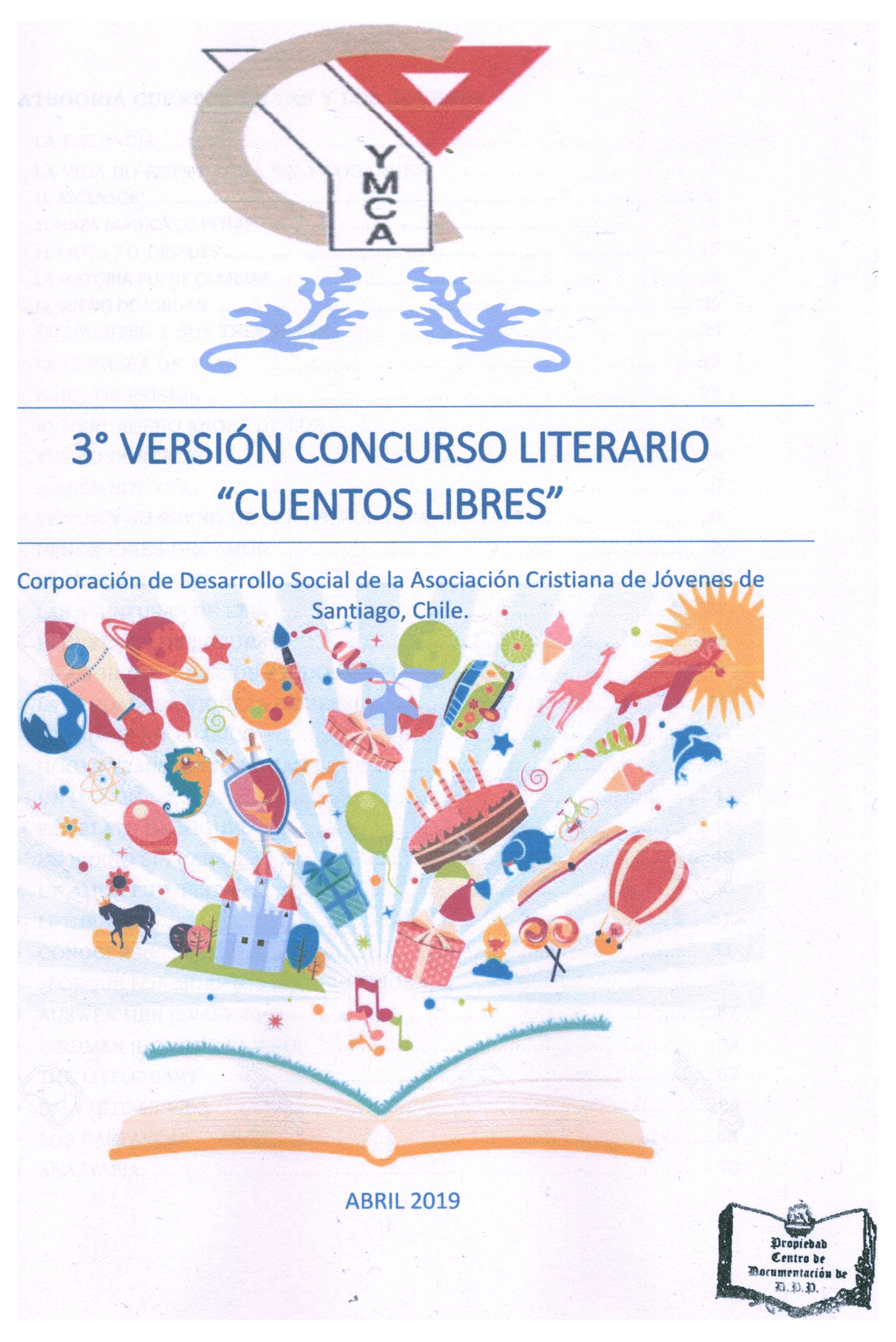 3° Versión concurso literario "cuentos libres"