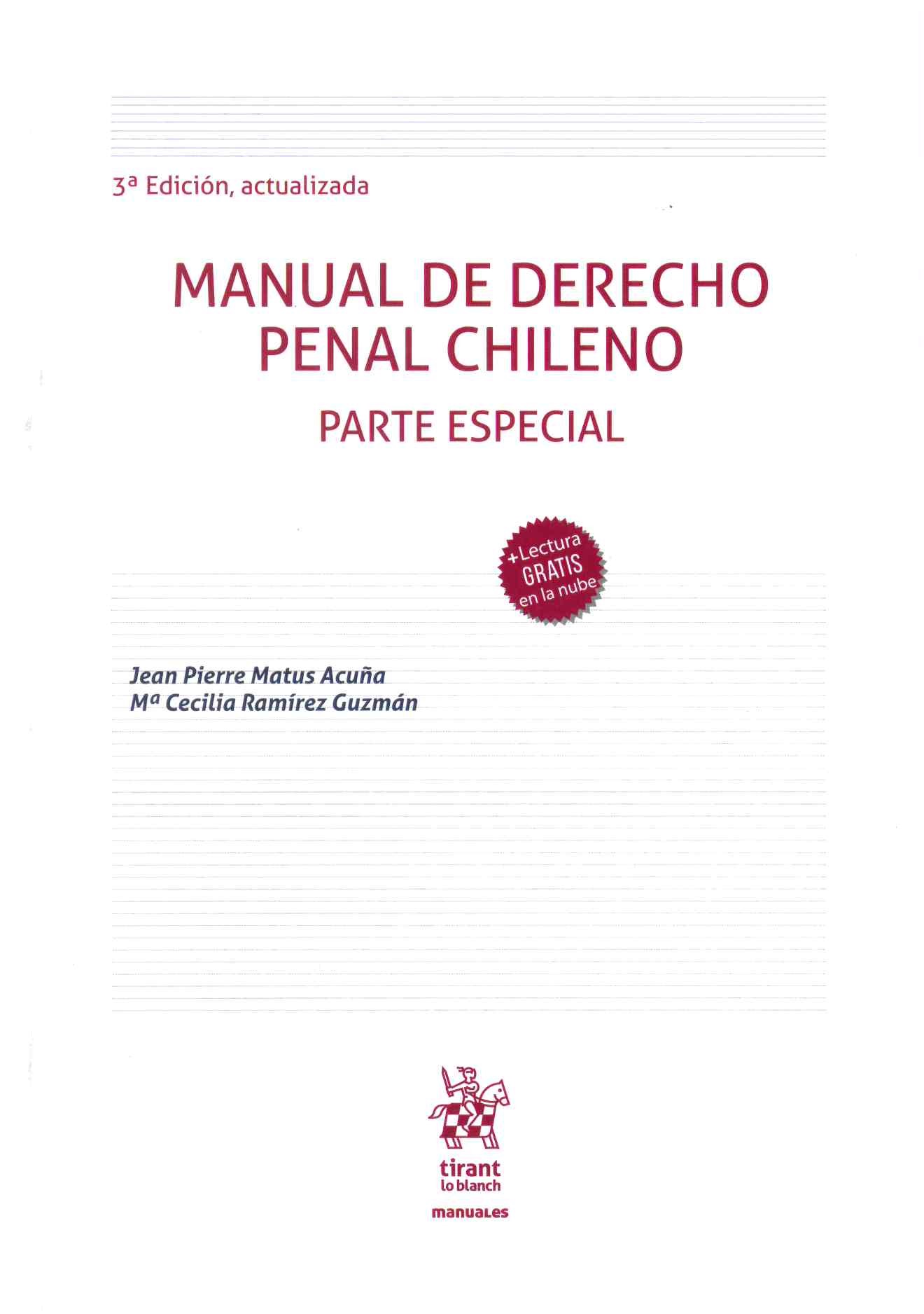 Manual de derecho penal chileno parte especial