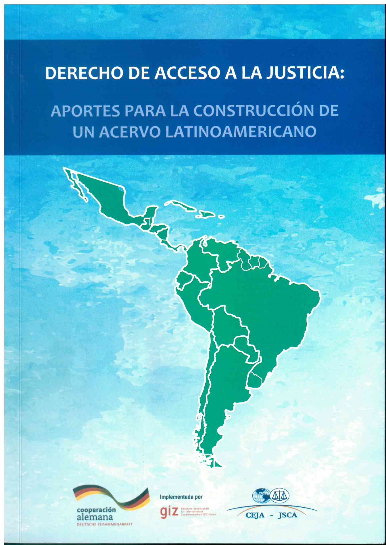 Derecho de acceso a la justicia: Aportes para la construccion de un acervo latinoamericano.