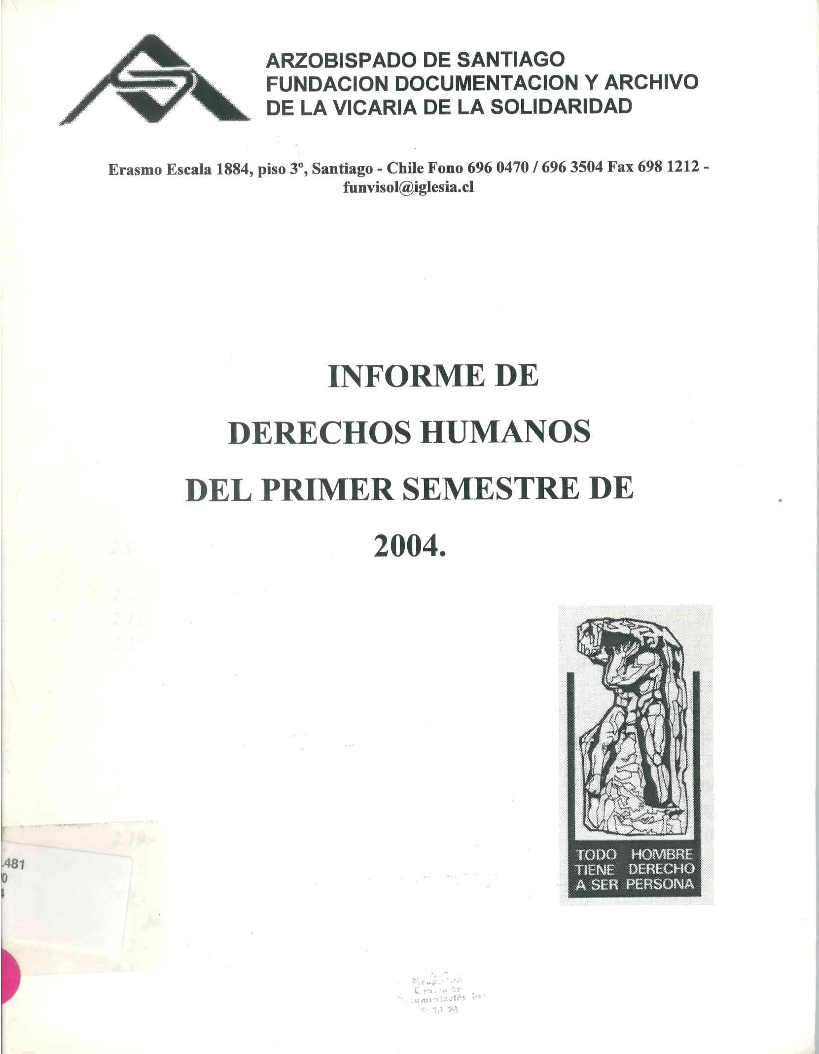 Informe de derechos humanos del primer semestre 2004