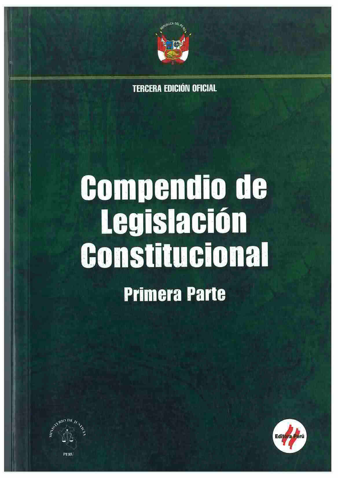 Compendio de legislación constitucional