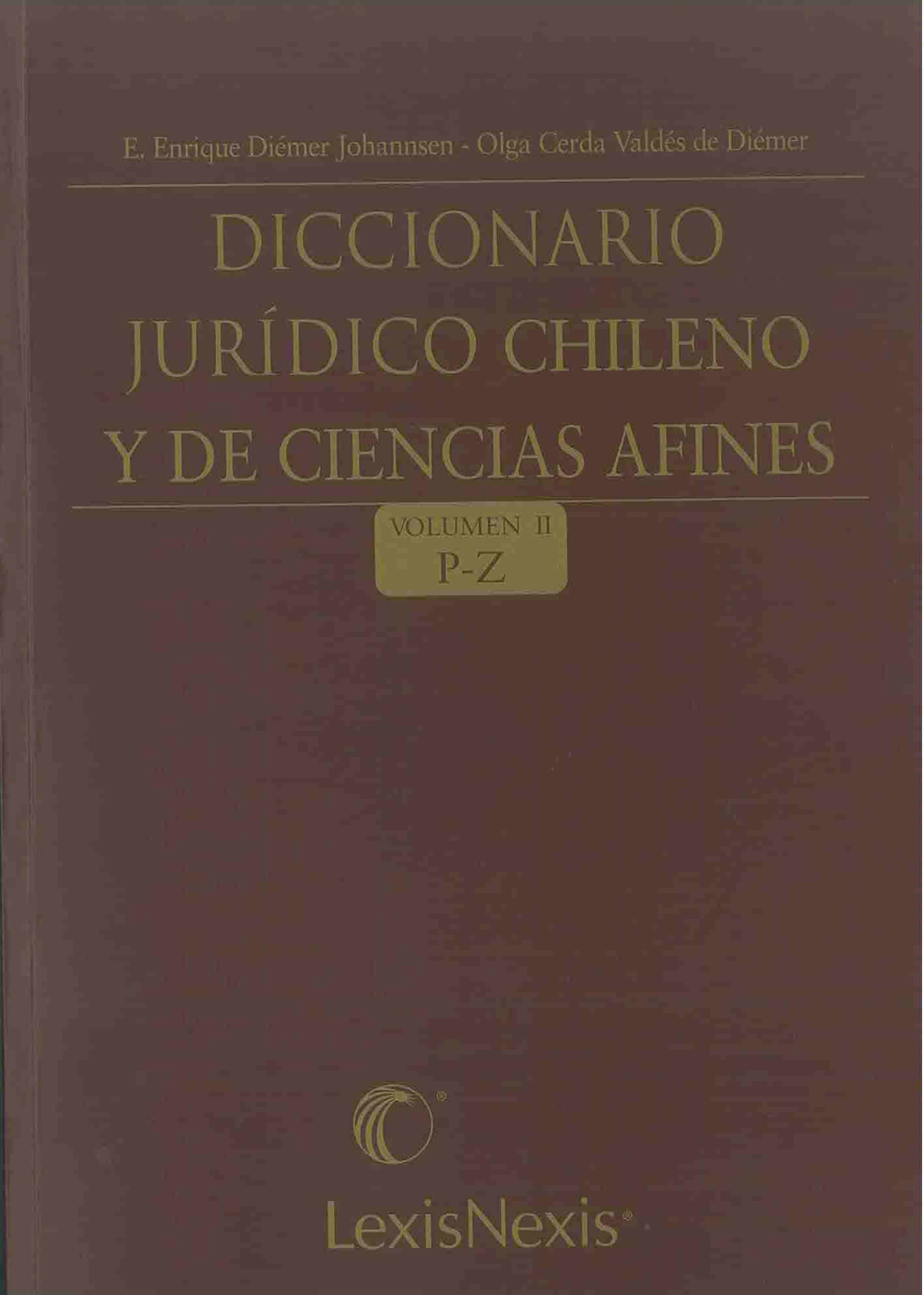 Diccionario jurídico chileno y de ciencias afines