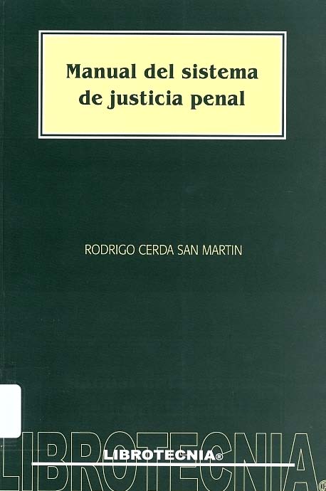 Manual del sistema de justicia penal