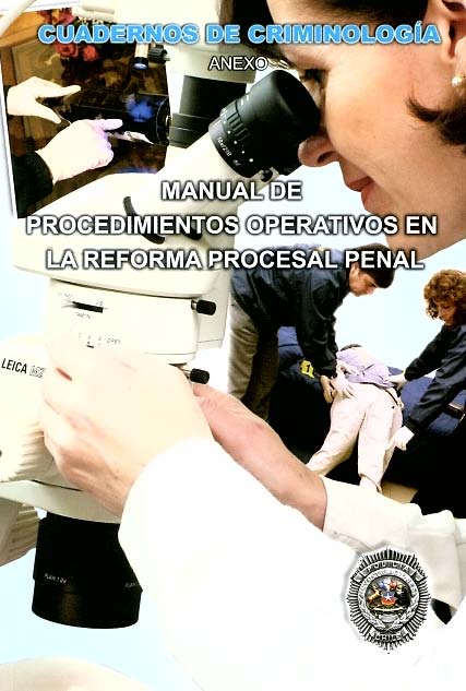 Manual de Procedimientos Operativos en la Reforma Procesal Penal.