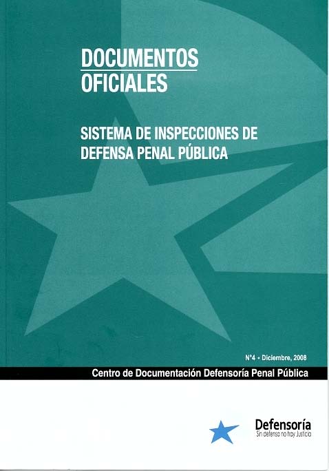 Sistema de inspecciones de  defensa penal pública