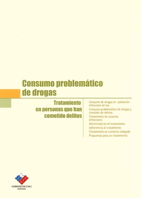 Consumo problemático de drogas: tratamiento en personas que han cometido delitos.