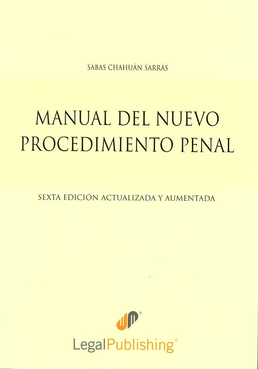 Manual del nuevo procedimiento penal