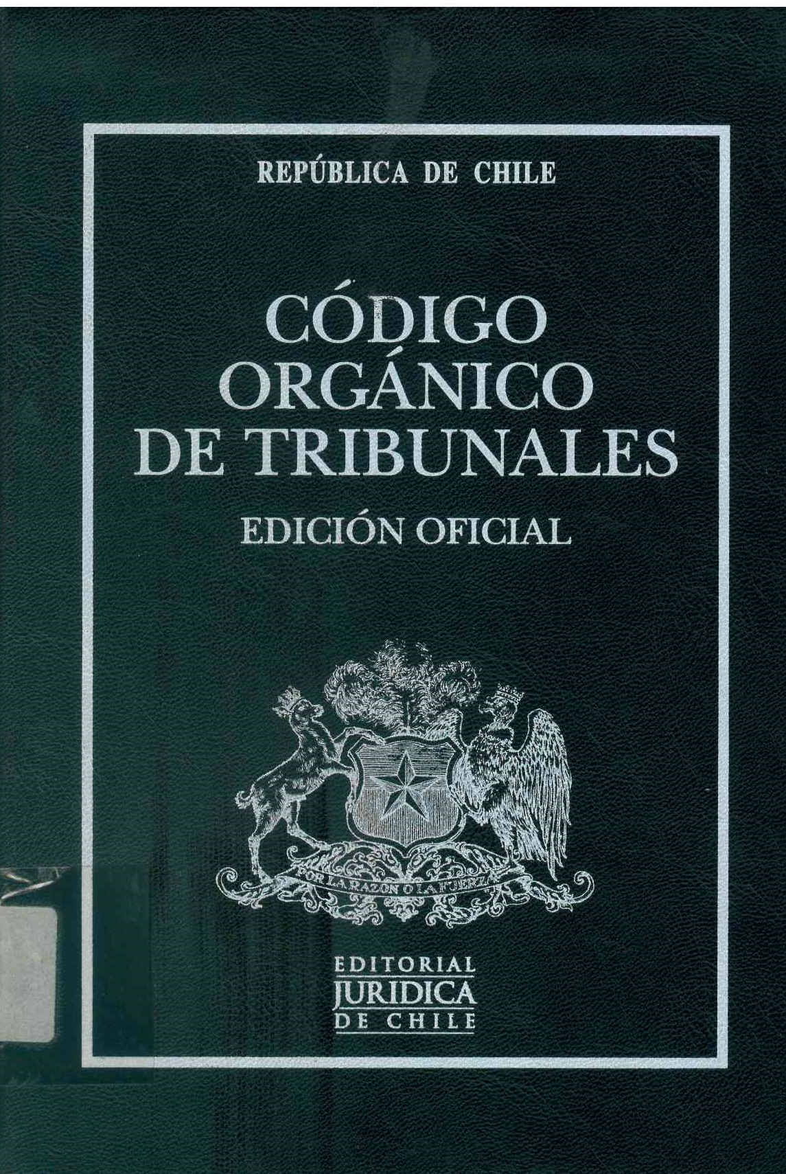 Código orgánico de Tribunales