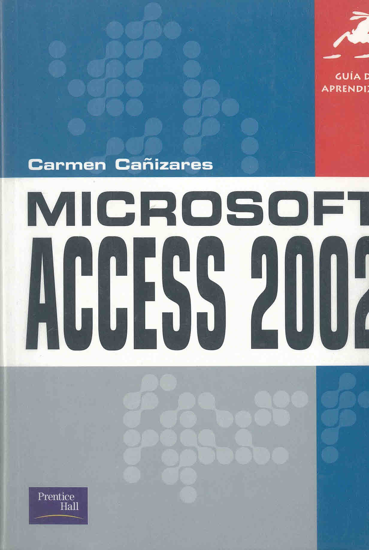 Guía de aprendizaje Microsoft access 2002