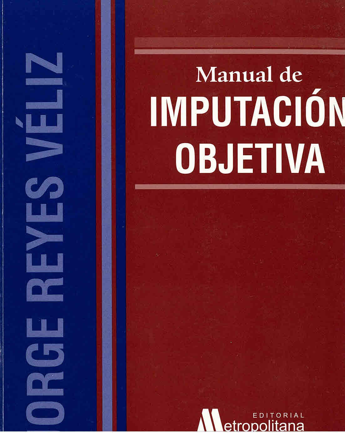 Manual de imputación objetiva