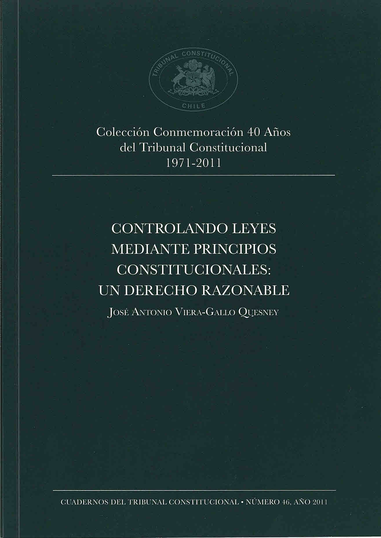 Colección conmemorción 40 años del Tribunal Constitucional 1971-2011