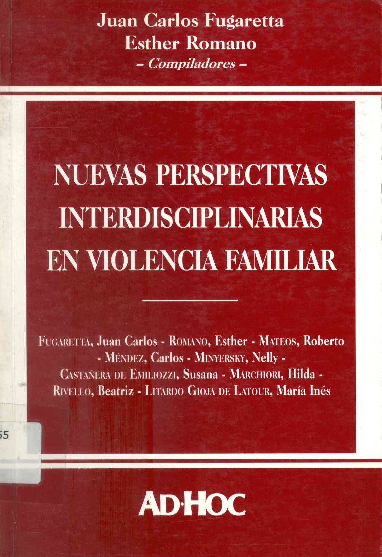 Nuevas perspectivas interdisciplinarias en violencia familiar