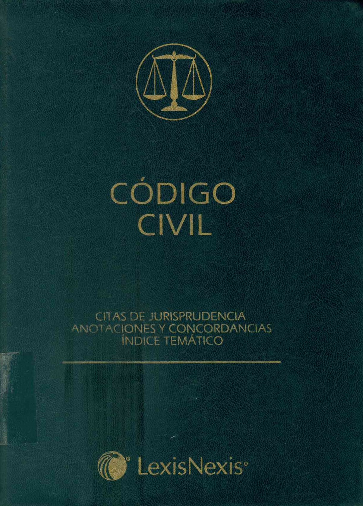 Código civil : citas de jurisprudencia anotaciones y concordancias