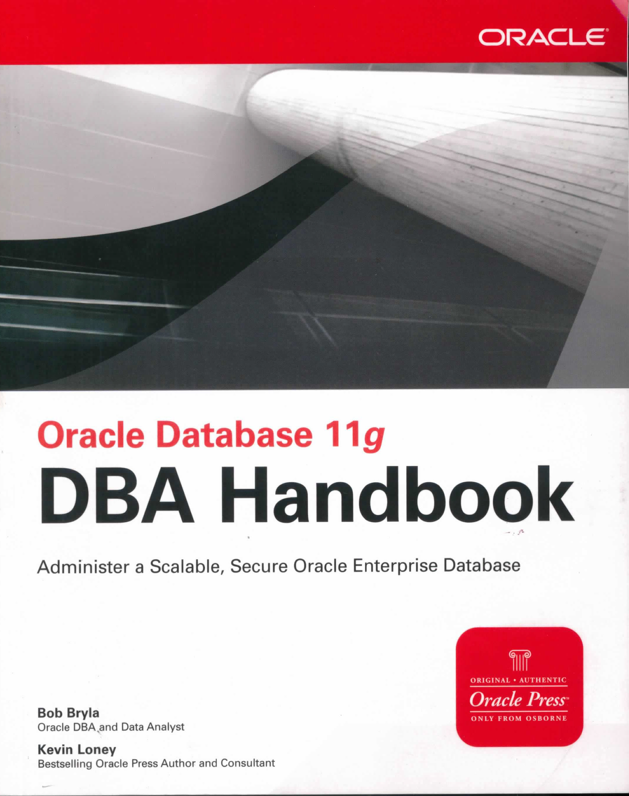 Oracle database 11g dba handbook