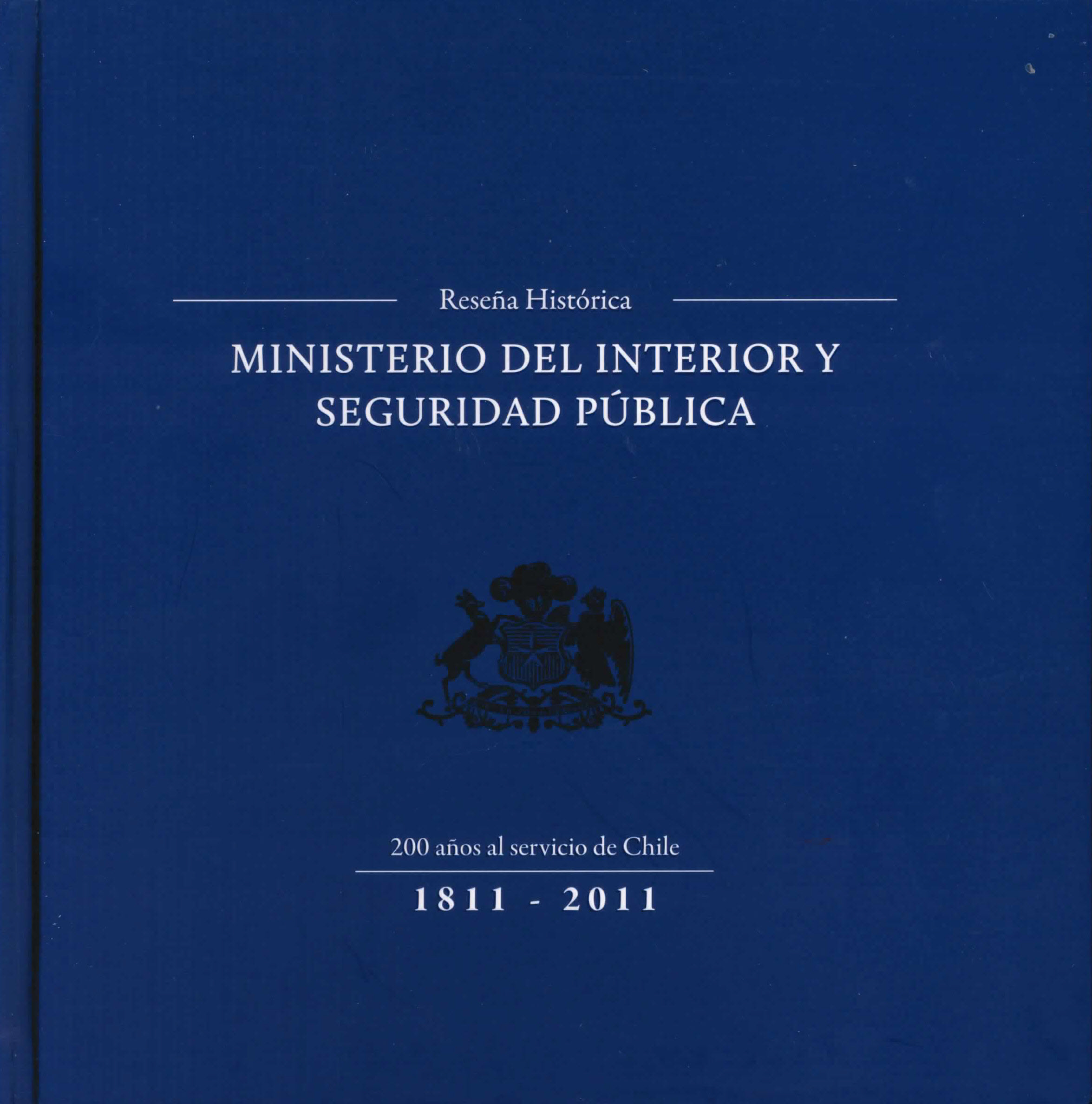 Reseña histórica Ministerio de hacienda y seguridad pública