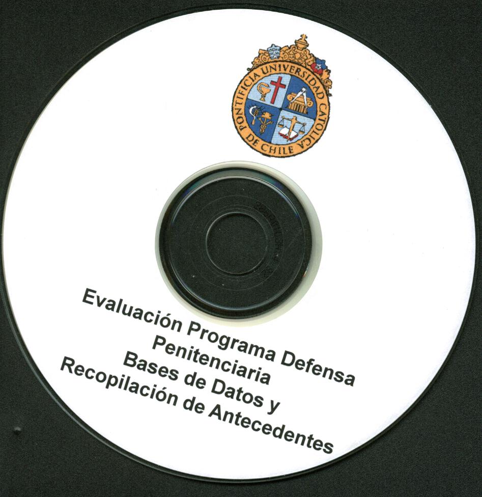 Evaluación programa defensa penitenciaria. Bases de datos y recopilación de antecedentes