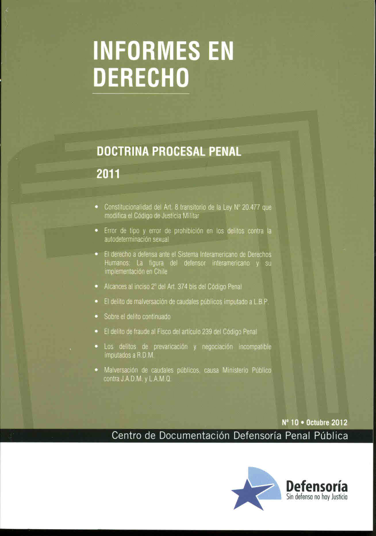 Doctrina procesal penal 2011 