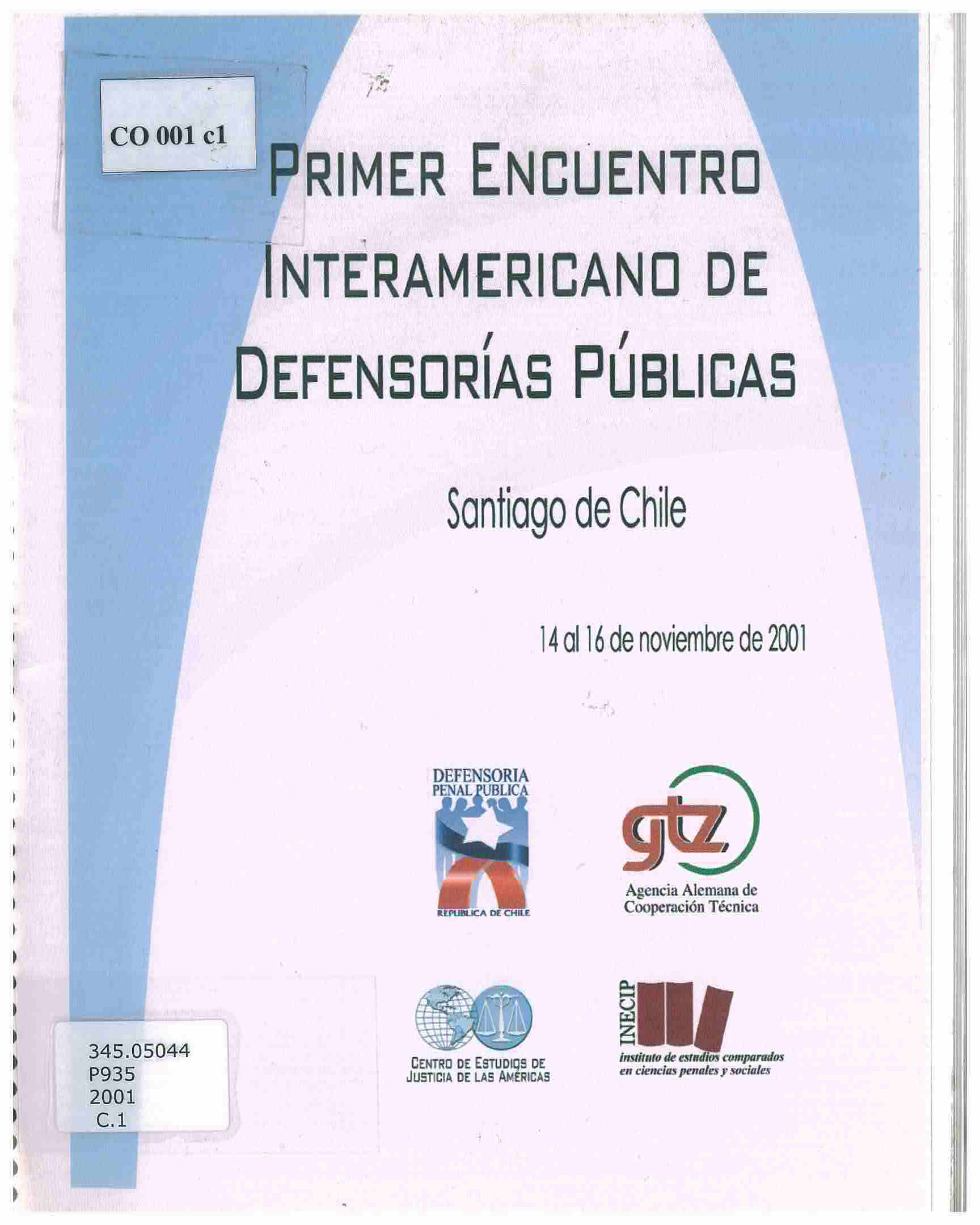 primer encuentro interamericano de defensorías públicas