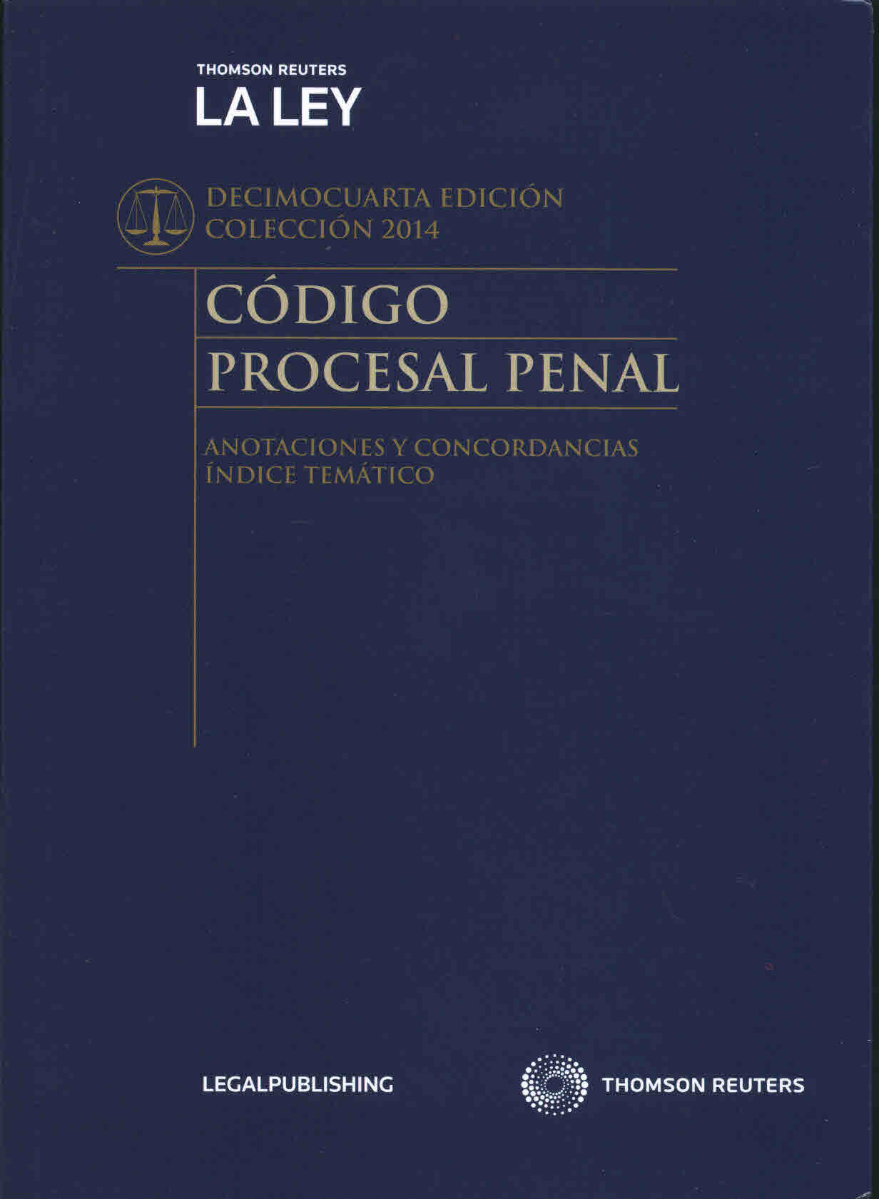 Código procesal penal. concordancias e índice de materias elaboradas corregidas y actualizadas por el profesor Raúl Núñez Ojeda