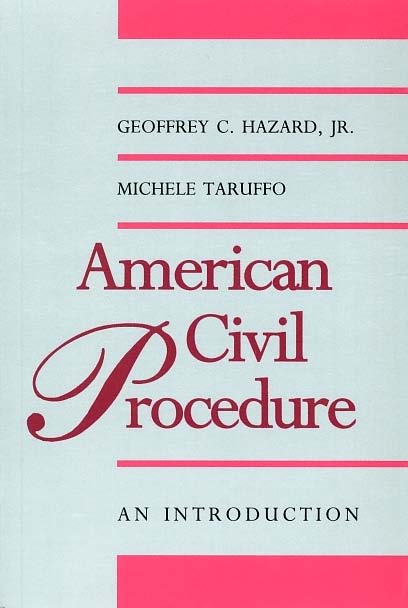 American civil procedure an introduction